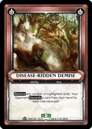Disease-Ridden Demise - Foil